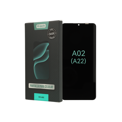 [RT0016] MODULO SAMSUNG A02 - A12 CALIDAD BLACK - R-TECH