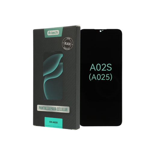 [RT0017] MODULO SAMSUNG A02S - A03 - A03S - A04E CALIDAD BLACK -R-TECH