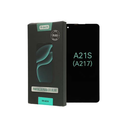 [RT0034] MODULO SAMSUNG A21S CALIDAD BLACK - R-TECH