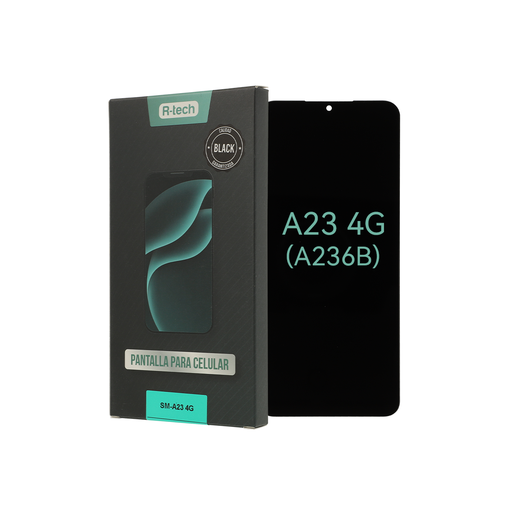[RT0037] MODULO SAMSUNG A23 4G (A235F) CALIDAD BLACK - R-TECH