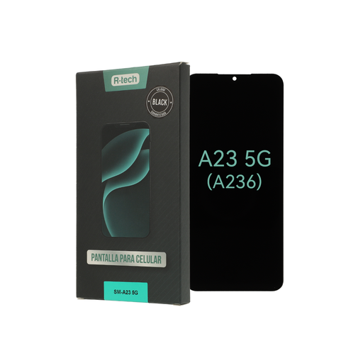 [RT0038] MODULO SAMSUNG A23 5G (A236B) CALIDAD BLACK - R-TECH